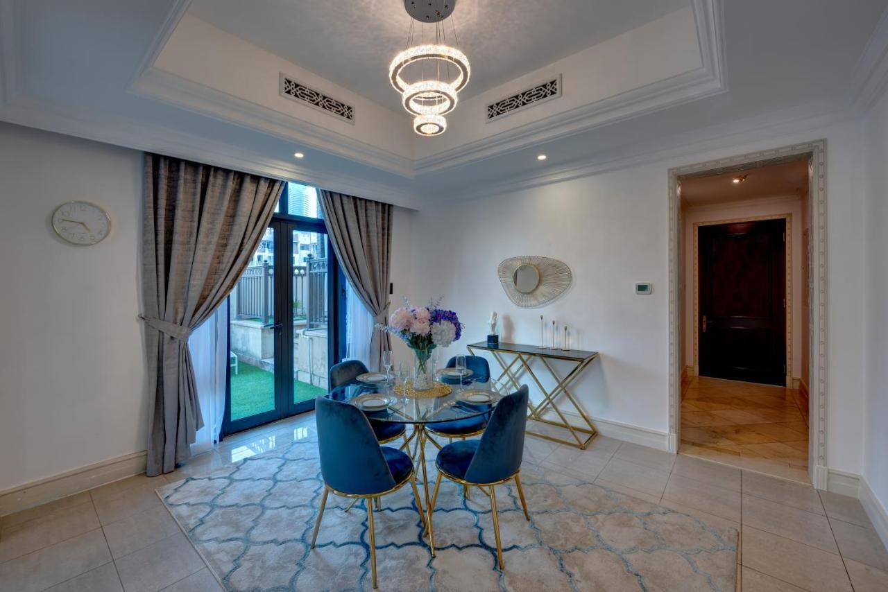Durrani Homes - Unique Garden Apt At Souk Al Bahar Besides Dubai Mall & Burjkhalifa With Private Jaccuzi Eksteriør billede